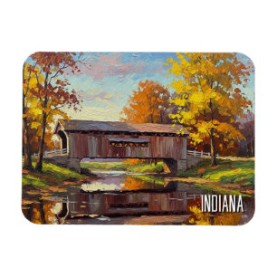 Magnet Flexible Pont couvert Indiana