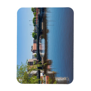 Magnet Flexible pont de la rue state franchissant la rivière milwa