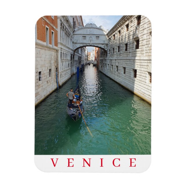 Magnet Flexible Pont de Venise de vues aimant frigo (Vertical)