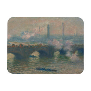 Magnet Flexible pont Waterloo, Gray Day, 1903 (huile sur toile)