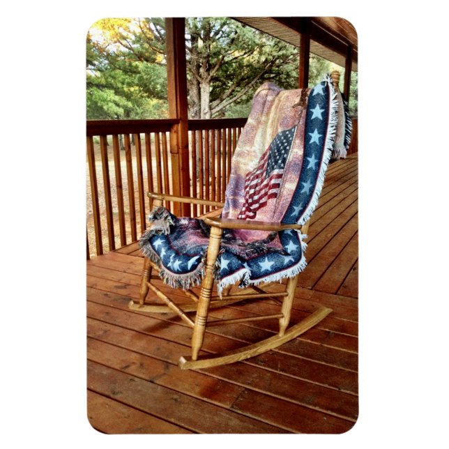 Magnet Flexible Porche de campagne chaise Rocking magnétique flexi (Vertical)