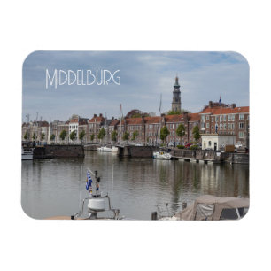 Magnet Flexible Port au printemps, Middelburg, Pays-Bas