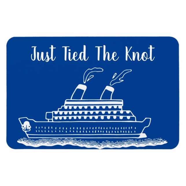 Magnet Flexible Porte de Cabine de croisière Mariage Knot (Horizontal)