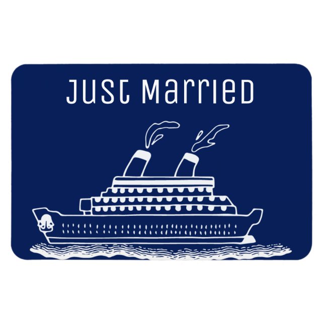 Magnet Flexible Porte de Cabine de croisière pour Mariage de lune  (Horizontal)