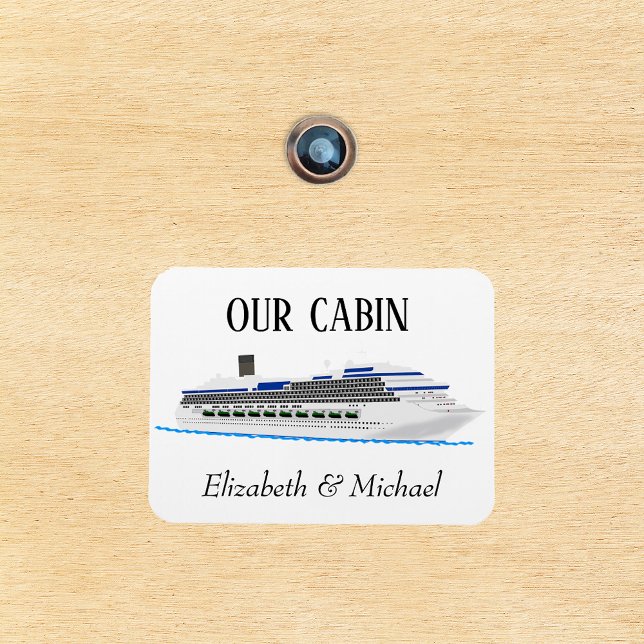 Magnet Flexible Porte de croisière personnalisée Livraison Notre C (Créateur téléchargé)