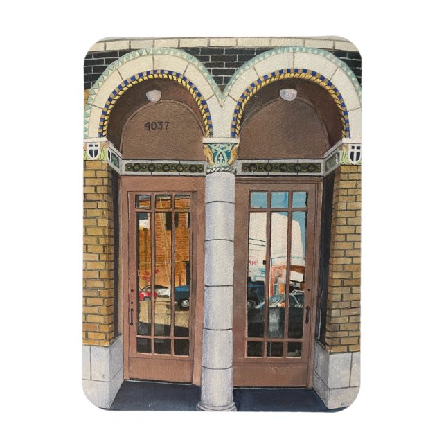 Magnet Flexible Porte de Kansas (Vertical)