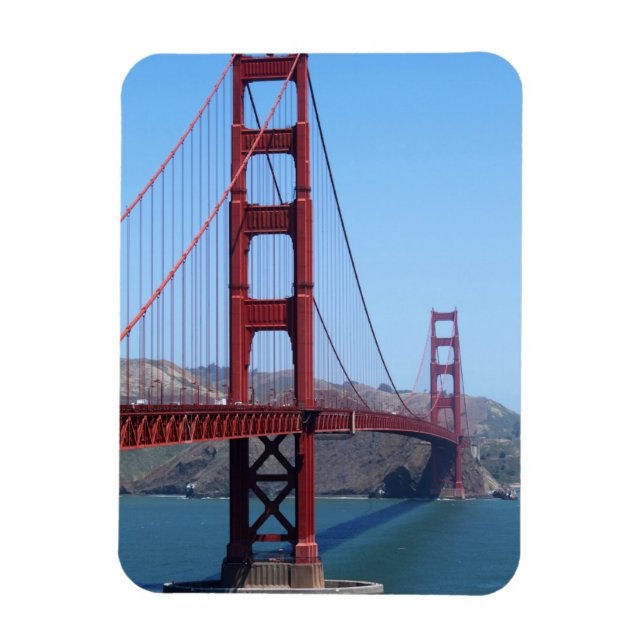 Magnet Flexible Porte d'or de San Francisco (Vertical)