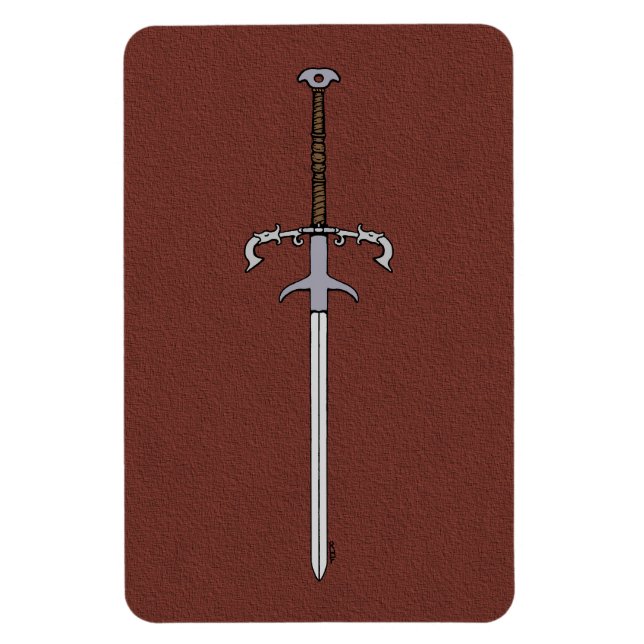 Magnet Flexible Porte du 16e siècle / Épée Processionnelle (Vertical)