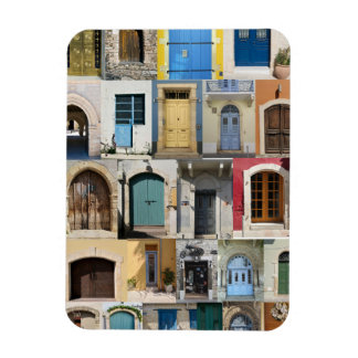 Magnet Flexible Portes colorées de Chypre