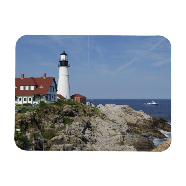 Magnet Flexible Portland Head Light, Cape Elizabeth, Maine, (Horizontal)