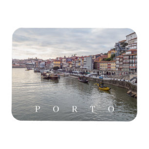 Magnet Flexible Porto Ribeira Vue du district aimant frigo