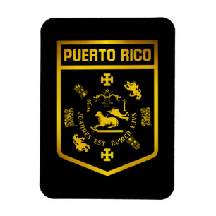 Magnet Flexible Porto Rico Emblem