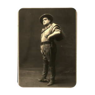 Magnet Flexible Portrait complet de Enrico Caruso