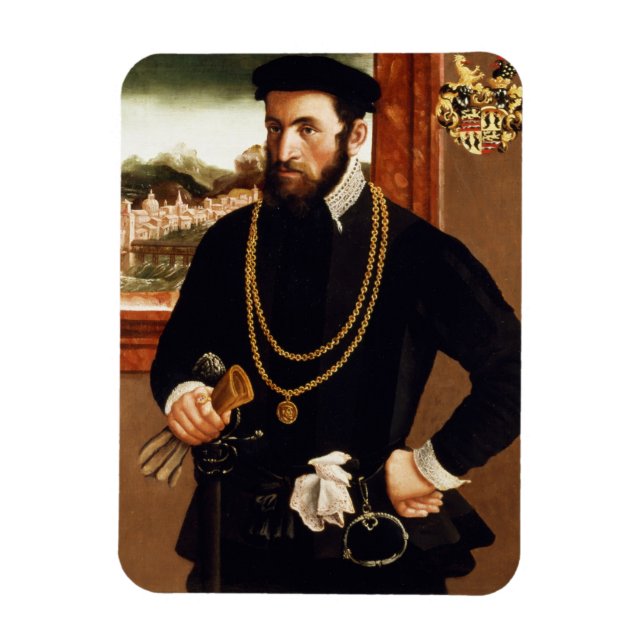 Magnet Flexible Portrait d'Anton Rummel von Liechtenstein (Vertical)