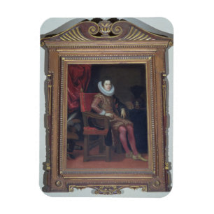 Magnet Flexible Portrait de Cosimo II de'Medici (1590-1621) (huile