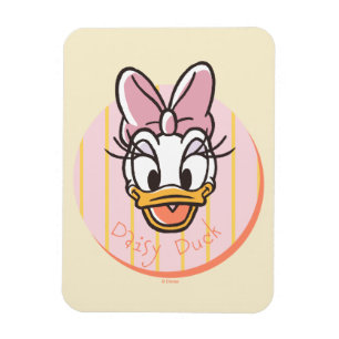 Magnet Flexible Portrait de Daisy Duck Douce et Ensoleillée