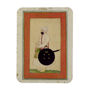 Magnet Flexible Portrait de Dilir Khan, c.1760, du grand Cli