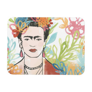 Magnet Flexible Portrait de Frida Kahlo