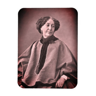 Magnet Flexible Portrait de George Sand par Nadar