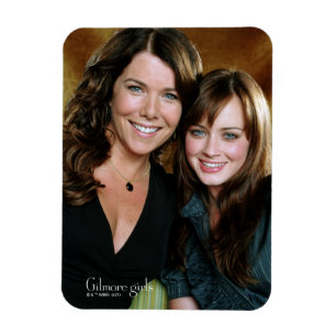 Magnet Flexible Portrait de gros plan Lorelai & Rory