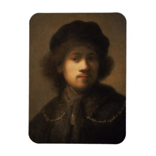 Magnet Flexible Portrait de l'artiste comme jeune homme   1629-31