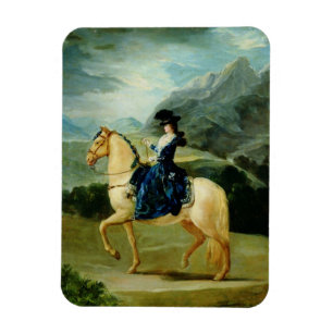 Magnet Flexible Portrait de Maria Teresa de Vallabriga sur le