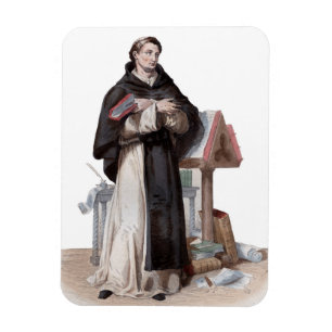 Magnet Flexible Portrait de St Bernard de Clairvaux