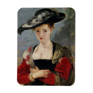 Magnet Flexible Portrait de Susanna Lunden (?) (Le Chapeau de Pail