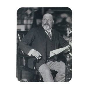Magnet Flexible Portrait d'Edouard VII (1841-1910) (b/w