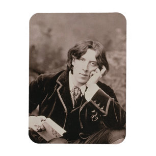 Magnet Flexible Portrait d'Oscar Wilde (1854-1900), 1882 (pho de