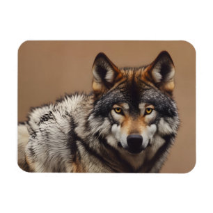 Magnet Flexible Portrait du loup