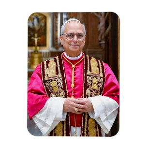 Magnet Flexible Portrait du Pape Léon XIV