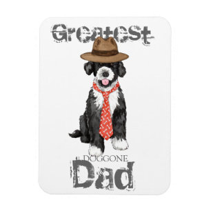 Magnet Flexible Portugais Water Dog Papa