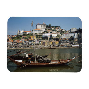 Magnet Flexible Portugal, Porto, Bateau Aux Barils De Vin