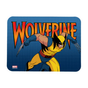 Magnet Flexible Pose de personnage Wolverine