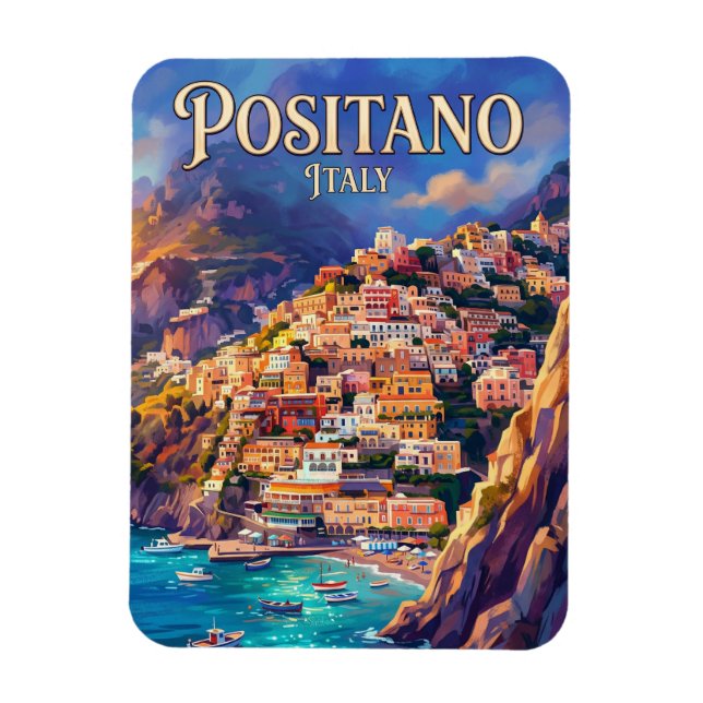 Magnet Flexible Positano Italie (Vertical)