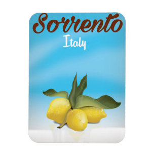 Magnet Flexible poster de voyage en Italie Sorrento