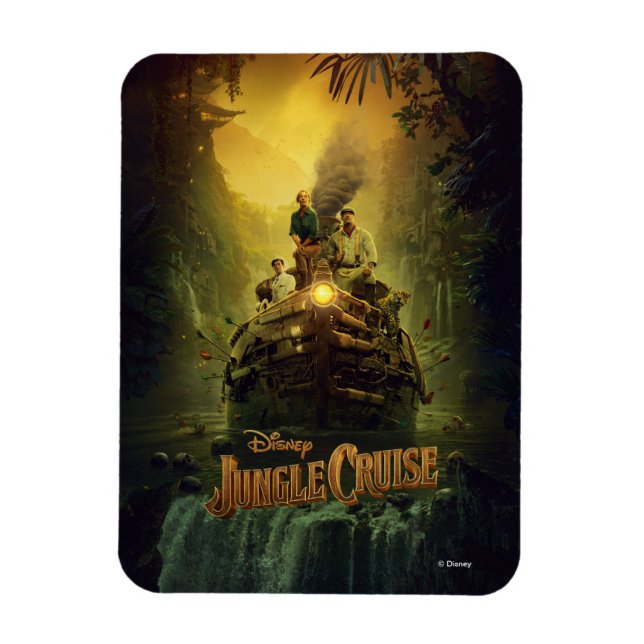 Magnet Flexible Poster du film Jungle Cruise (Vertical)