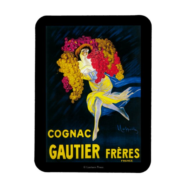 Magnet Flexible Poster promotionnel Cognac GautierFrance (Vertical)
