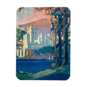 Magnet Flexible Poster Vintage voyage Pour New York Central Lines