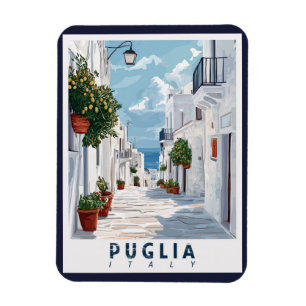 Magnet Flexible Pouilles, Italie : Un rétro
