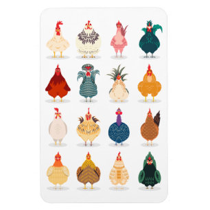 Magnet Flexible Poulet mou