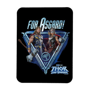 Magnet Flexible Pour Asgard ! Thor et Mighty Thor Graphique