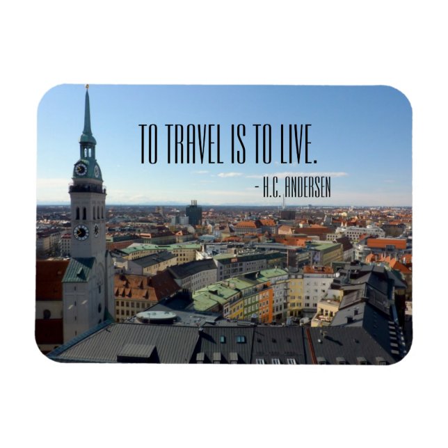 Magnet Flexible Pour voyager (Horizontal)