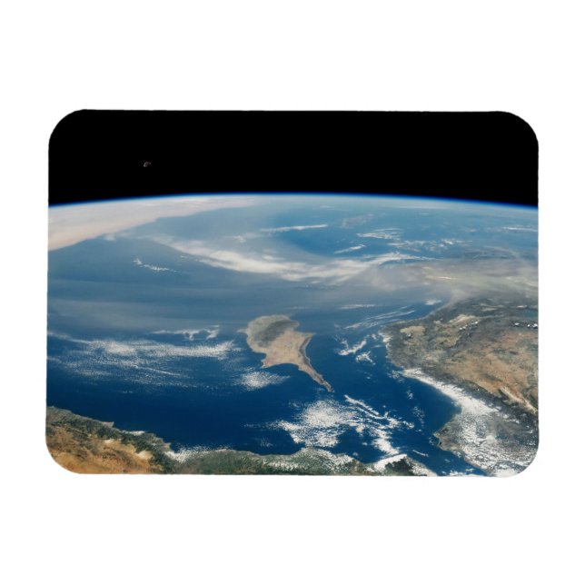 Magnet Flexible Poussière Sur La Mer Méditerranée Et L'Île Chypre (Horizontal)