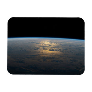 Magnet Flexible Poutres Sunglint Au Large D'Un Pacifique Sud En Pa