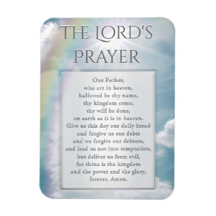 Magnet Flexible Prayer du seigneur