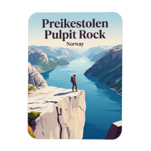 Magnet Flexible Preikestolen Roche de la Chaire Norvège