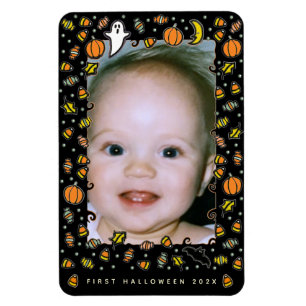 Magnet Flexible Premier cadre photo magnétique pour Halloween