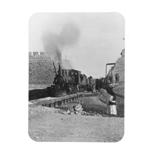 Magnet Flexible Premier train passant par le mur de Pékin, ch